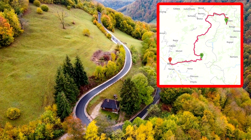 Cea mai SPECTACULOASĂ șosea panoramică din Transilvania